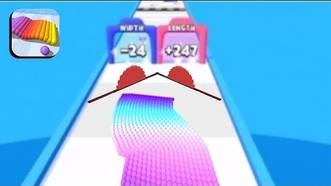 Canvas Run in All Levels Gameplay Walkthrough Android,iOS Trailer MobileGame New Level CVRGP45