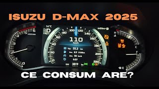 Ce consum are noul Isuzu D-Max 1.9 DSL 164 CP AT6 Aisin facelift 2025? Pro si Contra