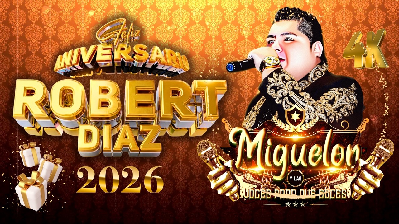 SIGUE LA RUMBA CON EL GRAN MIGUELON Y LAS VOCES EN EL ANIVERSARIO DE ROBERT DIAZ