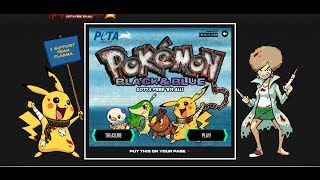 Pokemon - Black And Blue - PETA Game (Buu)