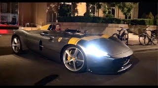 We caught the insane $1.7 million ferrari monza sp1 single-seater v12
supercar being loaded in to hr owen boutique knightsbridge. do this
h...