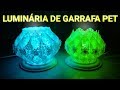 Como Fazer Luminária de Garrafa PET | Luminária de Luxo Gastando Pouco