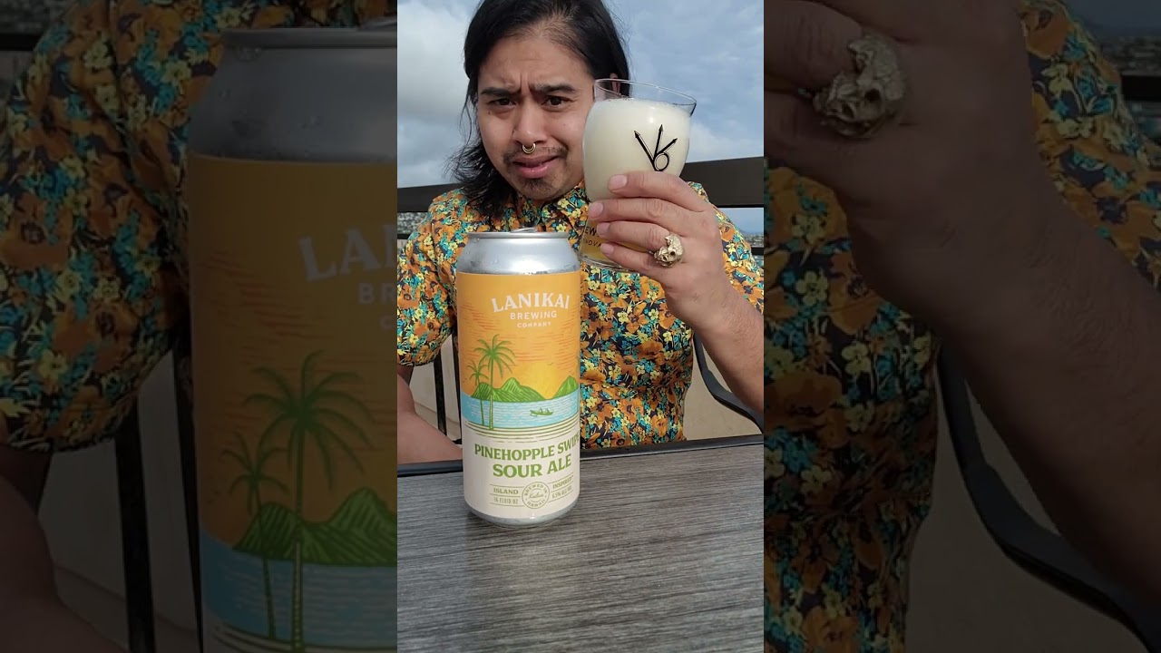 Lanikai Brewing Company - PineHopple Swipe- Sour Ale 6.5% ABV