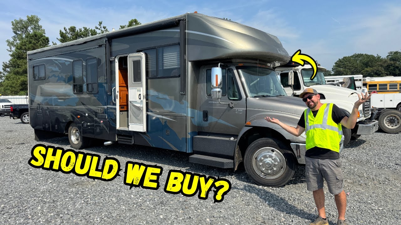 This RV Played 36 Times on Auction?!? Mike Explores Georgia Copart ...