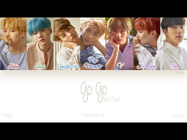 [HAN|ROM|ENG] BTS (방탄소년단) - Go Go (고민보다 Go) (Color Coded Lyrics) class=