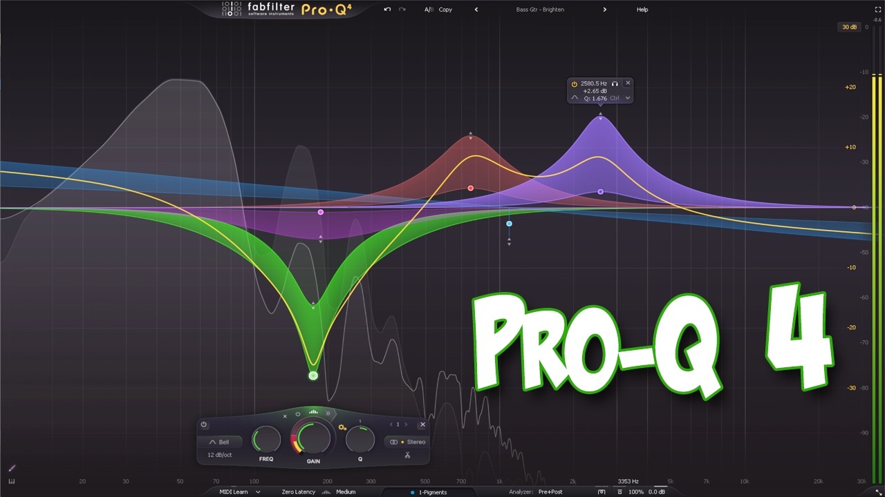 FabFilter Pro-Q4セール・何が進化した？プロご用達EQプラグイン