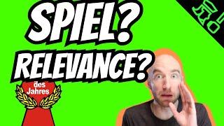 Spiel de Jahres & Board Game Community: Does It Still Hold Up/Where Does It Stand?