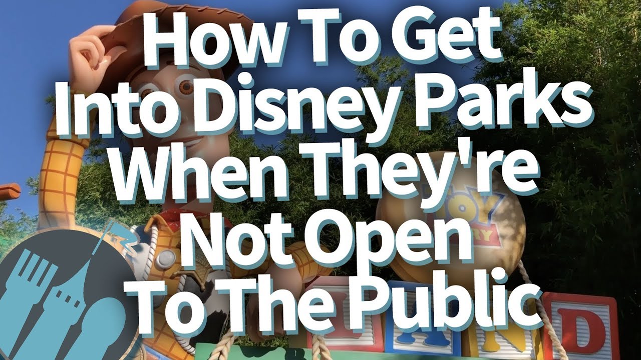 How To Get Into the Disney Parks When They're Not Open And Other Super Secret Tips! How To Get Into the Disney Parks When They're Not Open And Other Super Secret Tips!