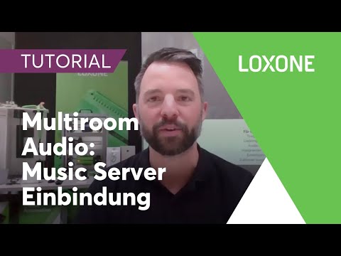 Multiroom Audio: Music Server Einbindung - Loxone Config Tutorial | 2020 [HD]