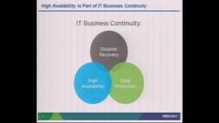 VMworld 2012: BCO2382 - VMware vSphere HA Recommendations to Maximize Virtual Machine Uptime