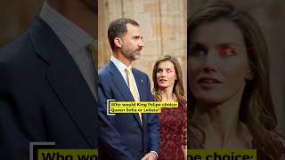 Who Would King Felipe Choose Queen Sofía or Letizia #royalspain #spain #letizia #felipe #queensofia