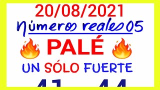 NÚMEROS PARA HOY 20/08/21 DE AGOSTO PARA TODAS LAS LOTERÍAS...!! Números reales 05 para hoy....!!