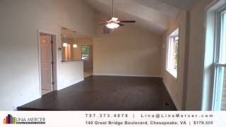 140 Great Bridge Boulevard, Chesapeake, VA (UPDATE REDUCED PRICE)