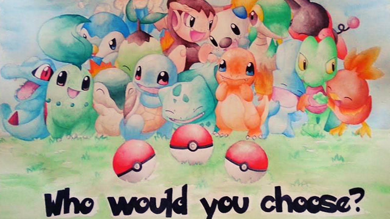 Top 5 Pokémon Starters YouTube