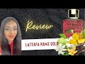 Perfume Review | Lattafa Ramz Gold