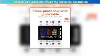 Top 85-290V WiFi Power Meter KWS-306WF Digital Energy Tester Current Voltage Protector Relay Switch