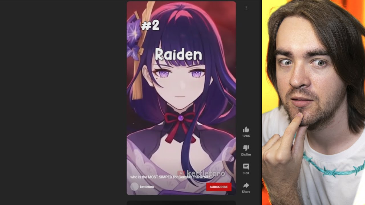 Genshin TikTok Reaction Who Is The MOST SIMPED For Genshin Character