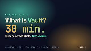 What is HashiCorp Vault The dynamic-secrets engine that kills long-lived credentials.