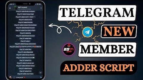 How To Add Members In Telegram Group Using Termux | Telegram New Free Member Adder Script For 2025⚡