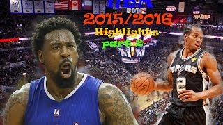 NBA 2015/2016 Highlights Part 2