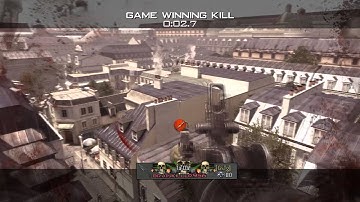 Mw3 out of map trickshot