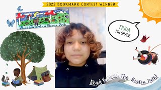 Presenting the 2022 Bookmark Contest Winners! - 7th Grade: Frida G.