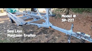 Pontoon Boat Trailer