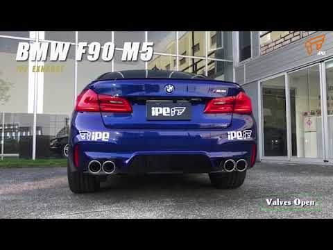 BMW M5 F90 with iPE Innotech Exhaust!