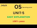 OS UNIT5 | IN JUST 10 MINUTES | 100%PASS | MUST WATCH|