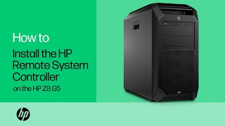 How to install the HP Remote System Controller on the HP Z8 G5 | HP Support