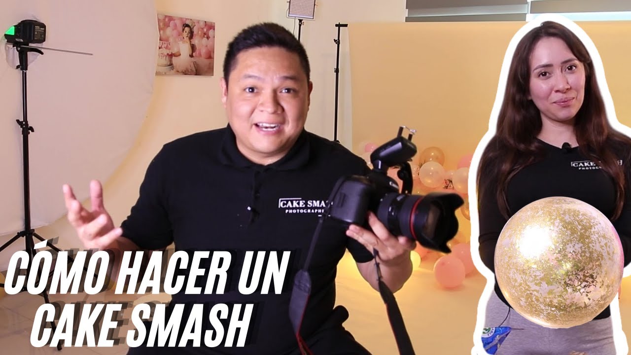 FOTOGRAFÍA de ESTUDIO Cómo hacer un CAKE SMASH