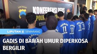 Gadis di Bawah Umur Diperkosa Bergilir | Liputan 6 Semarang