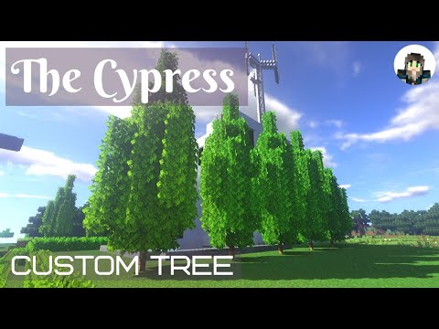 Minecraft Make a Custom Cypress Tree/Tutorial