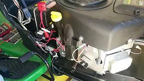 Lawn mower voltage regulator battery drain *PLEASE READ DESCRIPTION BELOW*
