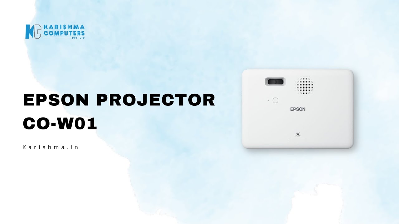 Projector Gateway Epson CO-W01 Projector: Your Gateway to Vibrant Visuals - YouTube