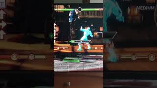 (Sub zero: Step back or get freeze 🥶) sub zero Mk9 combo tech