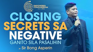 Closing Techniques by Sir Bong Asperin of Empowered Consumerism [EC Verse | OVI | AIM]