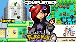 They Added Gen 10 Pokémon & 18 New Types to This COMPLETED GBA ROM! screenshot 1