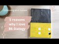 5 reasons why I love B6 Stalogy notebook | Unboxing and review