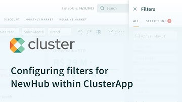 Configuring Qlik Sense filters with ClusterApp from NewHub