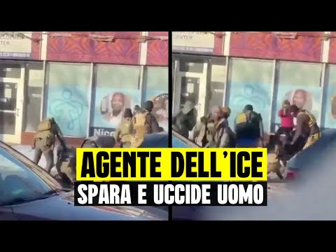 Video MINNEAPOLIS, AGENTE FEDERALE DELLICE SPARA E UCCIDE UN UOMO IN STRADA