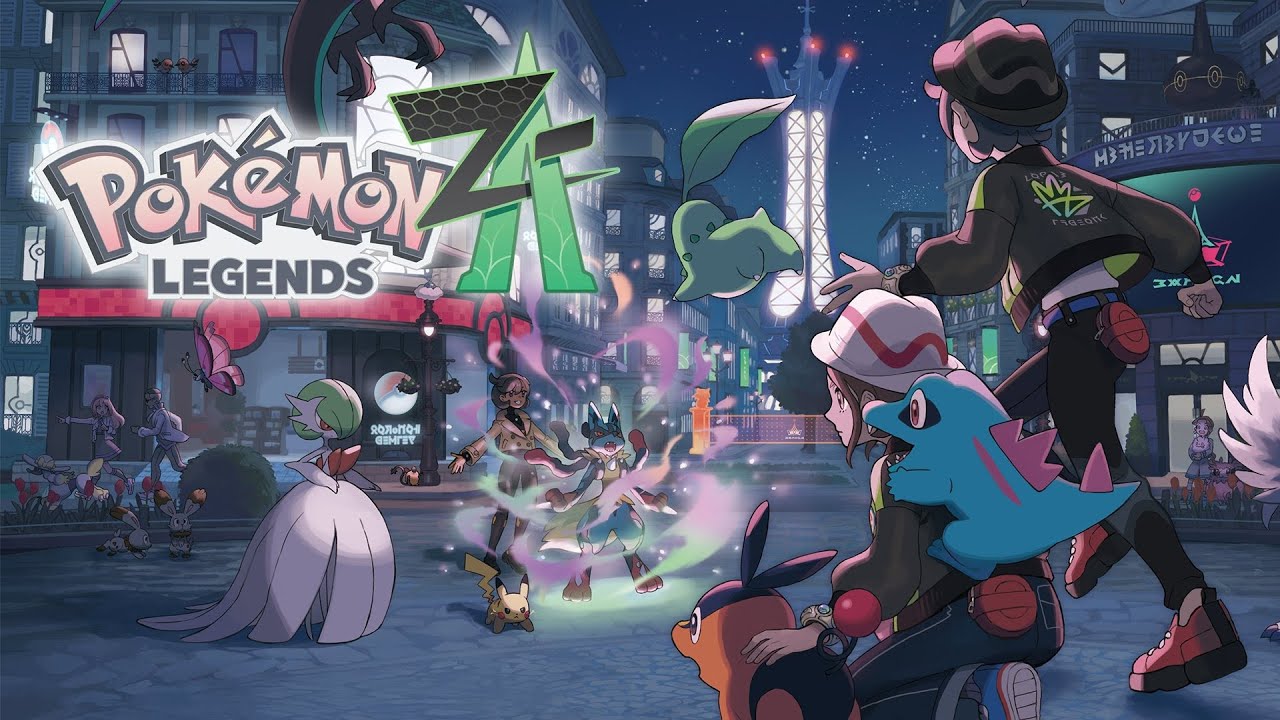 POKÉMON LEGENDS: Z-A no Nintendo Switch 1!✨ Faça uma contribuição