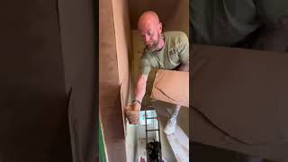 Hall, stairs and landing. #construction #plasteringcardiff #renovationproject #homerenovationtips