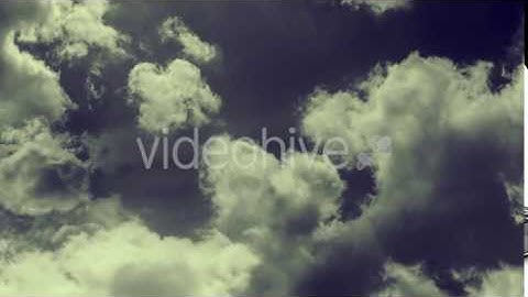 Dark Storm Clouds Motion Graphics
