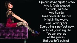 Selena Gomez   I Don't Miss You At All lyrics