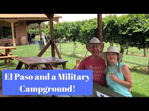 Airstream RV Travel - El Paso and Fort Bliss Military Campground!
