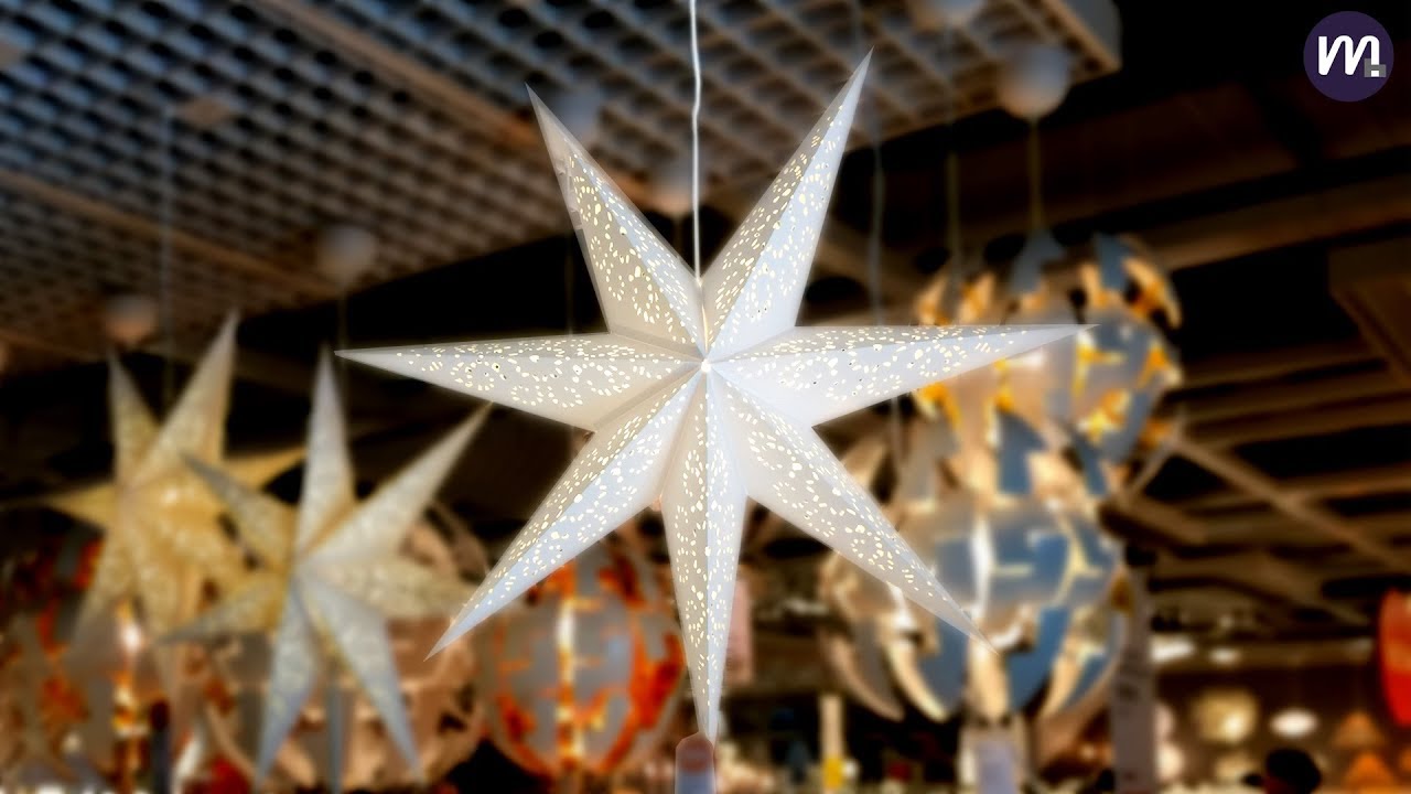 IKEA Parol IKEA Star Christmas Lantern YouTube