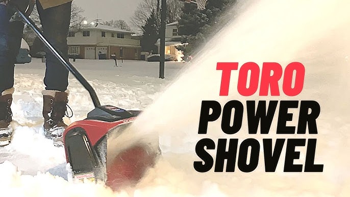 12 Power Shovel 60V* Battery Powered Snow Shovel, 39909