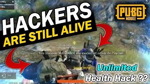 HACKERS ARE STILL ALIVE IN PUBG MOBILE | UNLIMITED HEALTH HACK 😱 INVISIBLE HACKERS IN CONQUEROR