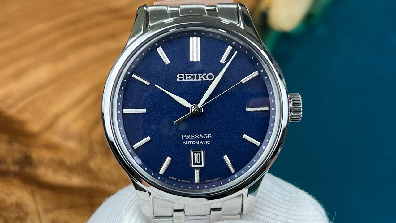 Bóc hộp ] Seiko Presage SRPD41J1  - YouTube